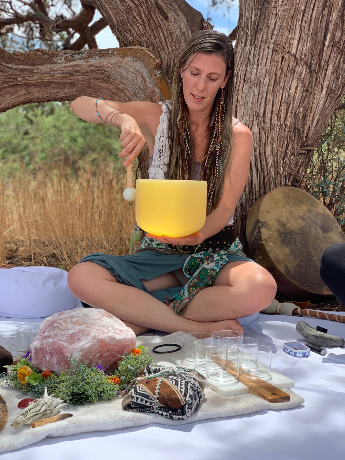 Sound healing ceremony — Amanaia Sedona